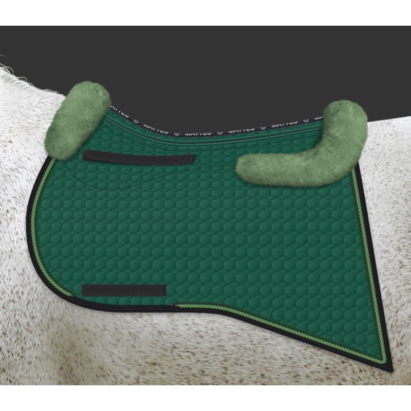 Mattes Sheepskin Hispanic saddle pad - customizable 