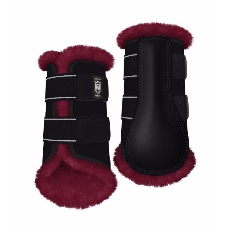 Mattes Sheepskin Front brushing boots - Customize your own