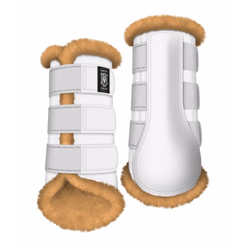 Mattes Sheepskin Hind brushing boots - Customize your own