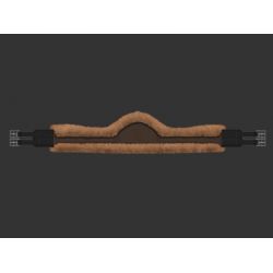 Sheepskin Girth - Long - Asymmetrical slim-line - Custom Made  